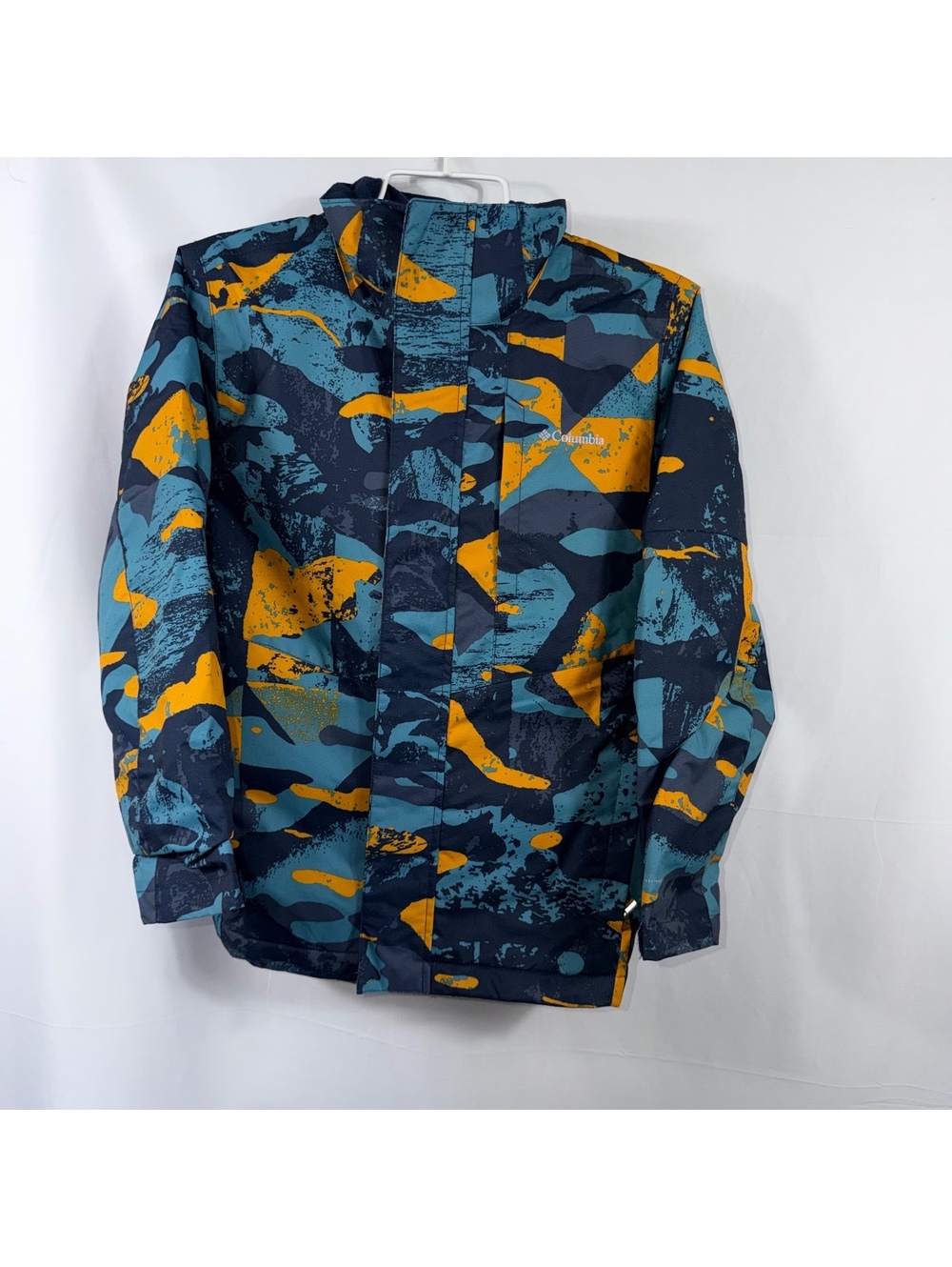 Columbia Interchange Boys Medium Camo Hooded Jacket